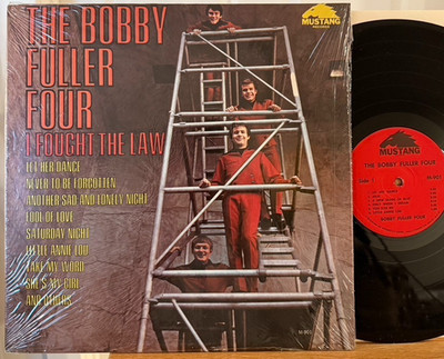The Bobby Fuller Four I Fought the Law Vinyl LP Mustang M-901 Mono 1st Pressing