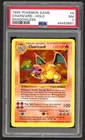 Pokemon Cards - PSA 7 Shadowless Charizard 4/102 - Base Set Holo - NM