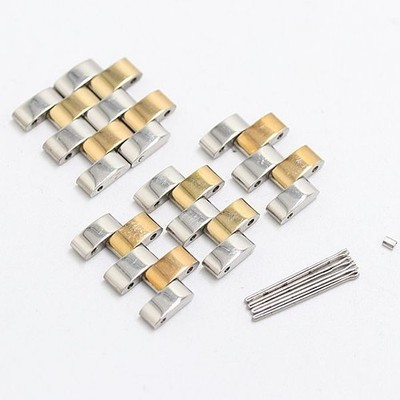 CASIO Original 5 Link Edifice EQB-501 Uhrenarmband Teile Silber Gold Farbe 20mm