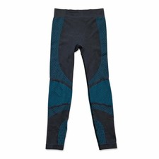 Lululemon Leggings Womens US 10 UK 14 Black Teal Activewear Gym Yoga