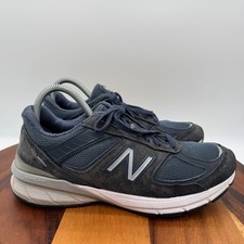 New Balance 990 V5 Shoes Womens 9.5 Navy Blue Running Athletic USA Sneakers