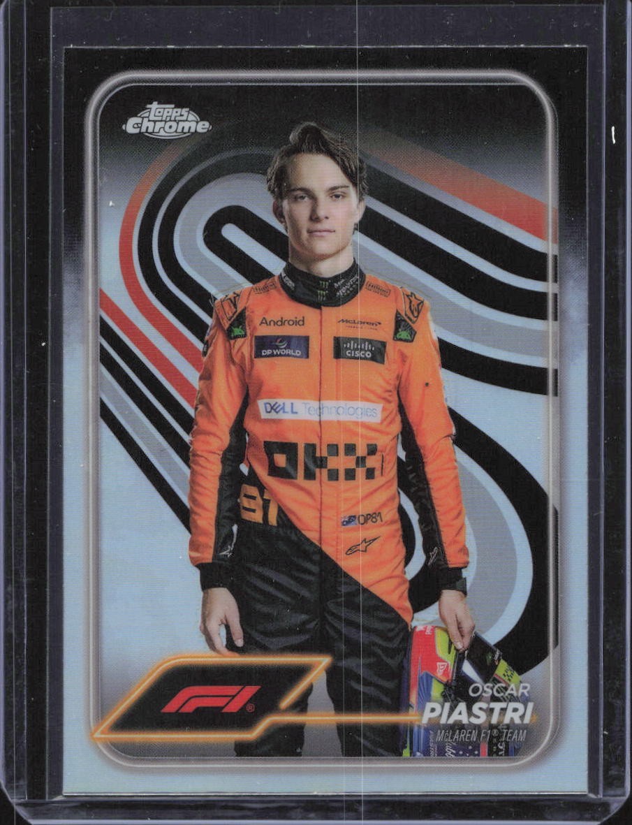 2024 Topps Chrome Formula 1 #7 Lando Norris Refractors