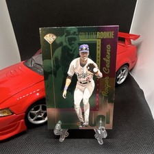 1995 Leaf Gold Leaf Rookie Roger Cedeno #216 Los Angeles Dodgers MLB