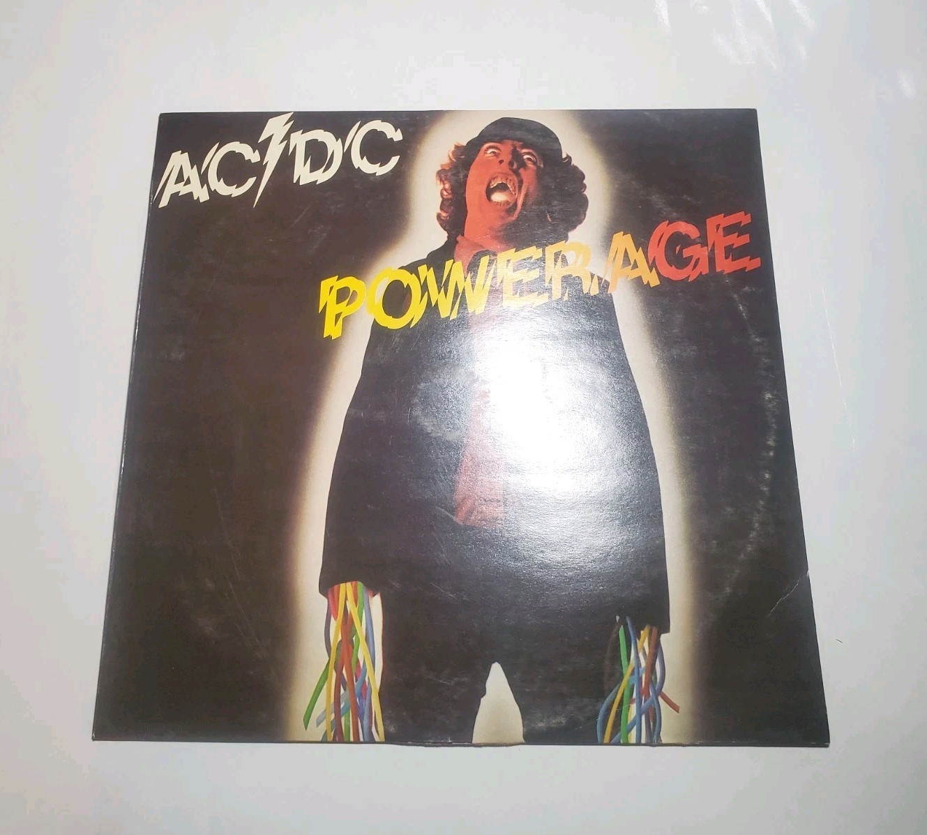 AC/DC Powerage 1978 Albert Productions AU Release EMI Maxicut APLP-030 album OG