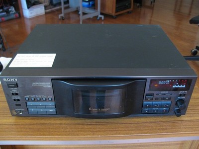 Sony TC-C521 5 Cassette Changer Deck Recorder New Belts Full
