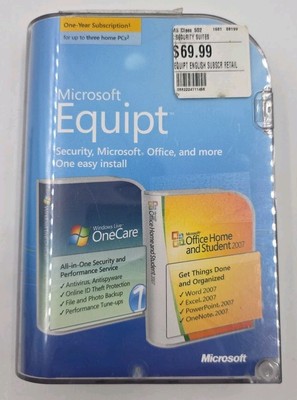 Microsoft Equipt Software Security Office service desk edition