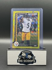 2025 Topps Chrome - Jalen Ramsey #191 Yellow Wave Refractor /275