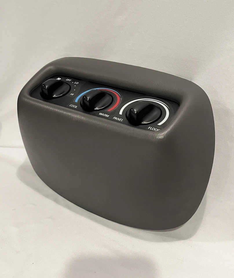 Ford Expedition 1998-2002 control de clima trasero y bisel gris OEM probado✅ Foto 3 de 4