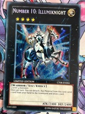 Number 10: Illumiknight CT08-EN004 LIMITED EDITION YuGiOh Card 