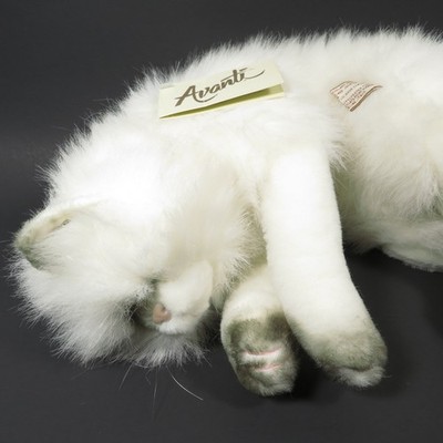 Vintage Avanti Chocolate Point Himalayan Cat Plush Toy 24'' 1987 Applause 11036