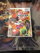 Bakugan - Battle Brawlers - Nintendo Wii Video Game - Complete With Manual