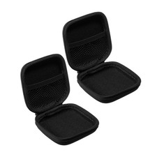 3.54x3.54" Electronic Organizer Case, 2Pcs EVA Hard Waterproof Carrying Case