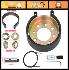 4" Rear Drum Brake Band  Cable Kit for Go Karts, Dune Buggies, Mini Bikes, ATV