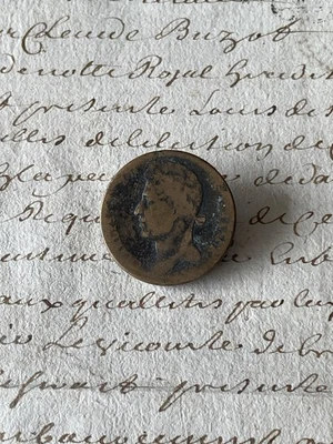 CHARLES X - 5 Centimes Colonies Française - Bronze - 1828 "A" Paris - B - Photo 1/2