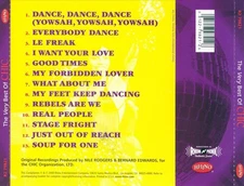 CHIC - THE VERY BEST OF CHIC NEW CD