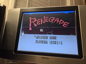 Renegade (Nintendo NES, 1988) Cartridge Only Authentic Tested J96