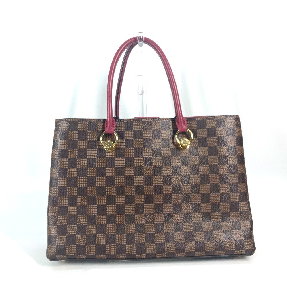 ルイヴィトン ダミエ LVリバーサイド 2WAYトートバッグ 　N40052 LOUIS VUITTON N40052 Riverside Damier LV Charm Reduvan Tote