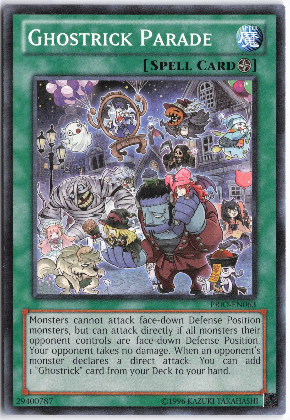 Yugioh - Ghostrick Parade PRIO-EN063 Unlimited - Primal Origin