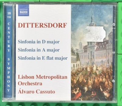 Dittersdorf - Sinfonias - Lisbon Metropolitan Orchestra - Naxos - CD