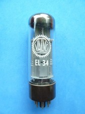 Röhre EL34 Valvo xf2 - geprüft - Werte wie neu  - 6CA7 Mullard Blackburn
