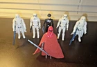 AUTHENTIC 1977-1983 STAR WARS ACTION FIGURES - LOT OF 6 WITH WEAPONS