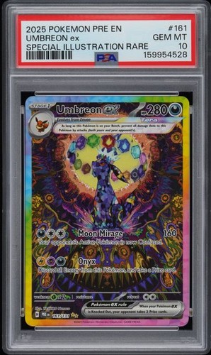 Umbreon ex graded PSA 10 for sale on eBay