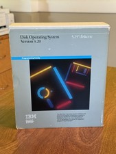 IBM Disk Operating System DOS 320 Version 525 Diskettes Vintage PC Software