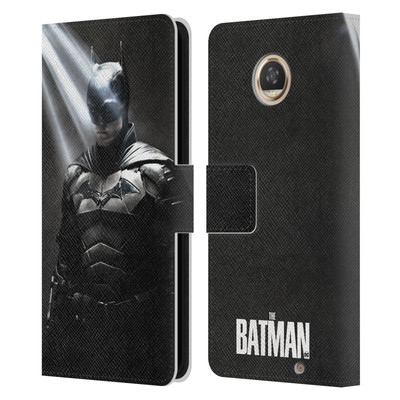 OFFICIAL THE BATMAN NEO-NOIR GRAPHICS LEATHER BOOK CASE FOR MOTOROLA PHONES