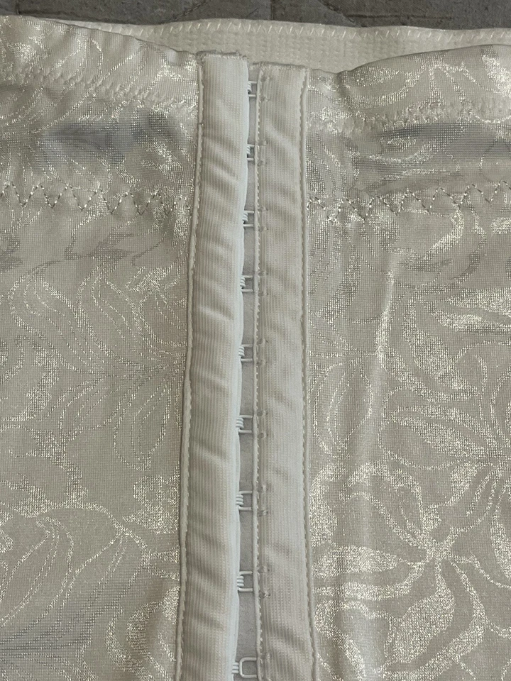 Maidenform Shapewear женский размер большой белый мгновенное похудение талия Cincher 6868 - Изображение 2 из 4