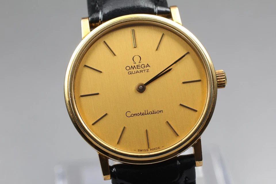 Vintage [N MINT] OMEGA Constellation Cal.1330 Push Crown Gold Quartz Men's Watch - Image 3 of 4