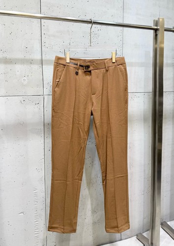 Tom Ford Khaki Business-Casual Straight-Leg Pants