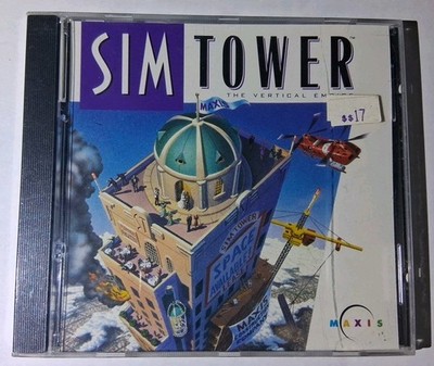 Sim Tower The Vertical Empire Maxis PC Windows 95 New & Sealed Rare!