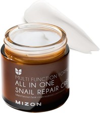 [Mizon] Snail Repair Cream, Face Moisturizer with Snail Mucin Extract, All in O