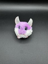 Ty Puffies Colby Purple  White Mouse Beanbag Plush Stuffed Animal 2021 049563
