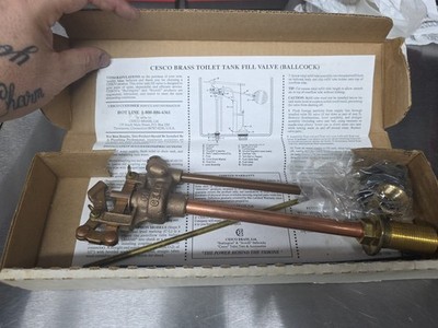 Cesco Brass Toilet Fill Value
