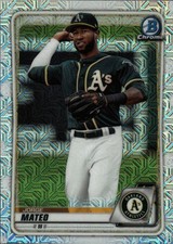2020 Bowman Chrome Prospects Mojo Refractor #BCP-207 - Jorge Mateo - Athletics