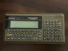 SHARP PC-G830 Pocket Computer Assembler C-LANGUAGE LCD