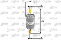 Valeo Kraftstofffilter 587008 FüR Alfa Romeo Audi Cadillac CitroËN Daewoo