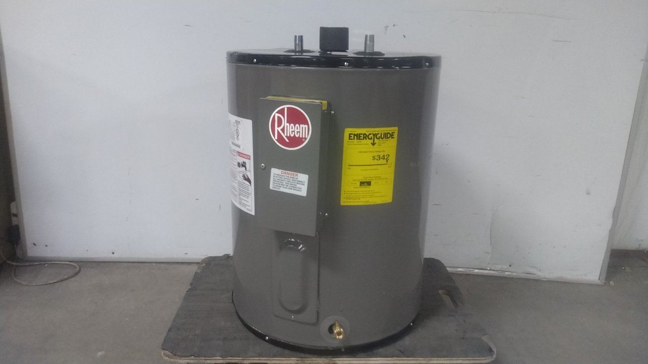 Rheem ELDS30-TB 28 Gal Tank Capacity 480VAC 9000W Electric Water Heater
