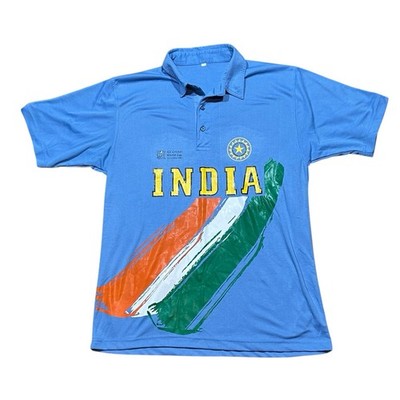 Vintage India World Cup South Africa 2003 Cricket Shirt Polo