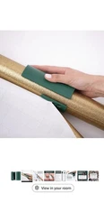 Gift Wrap Cutter Tool Easy Roll Wraping Paper Dispenser Slice Holder Green