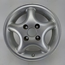 Opel Vauxhall Corsa B 5Jx13" 5 Spoke 1x Alloy Wheel Rim Silver KBA42906 GENUINE