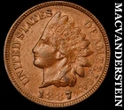 1887 Indian Head Cent- Extra Fine Better Date No Reserve #i9292