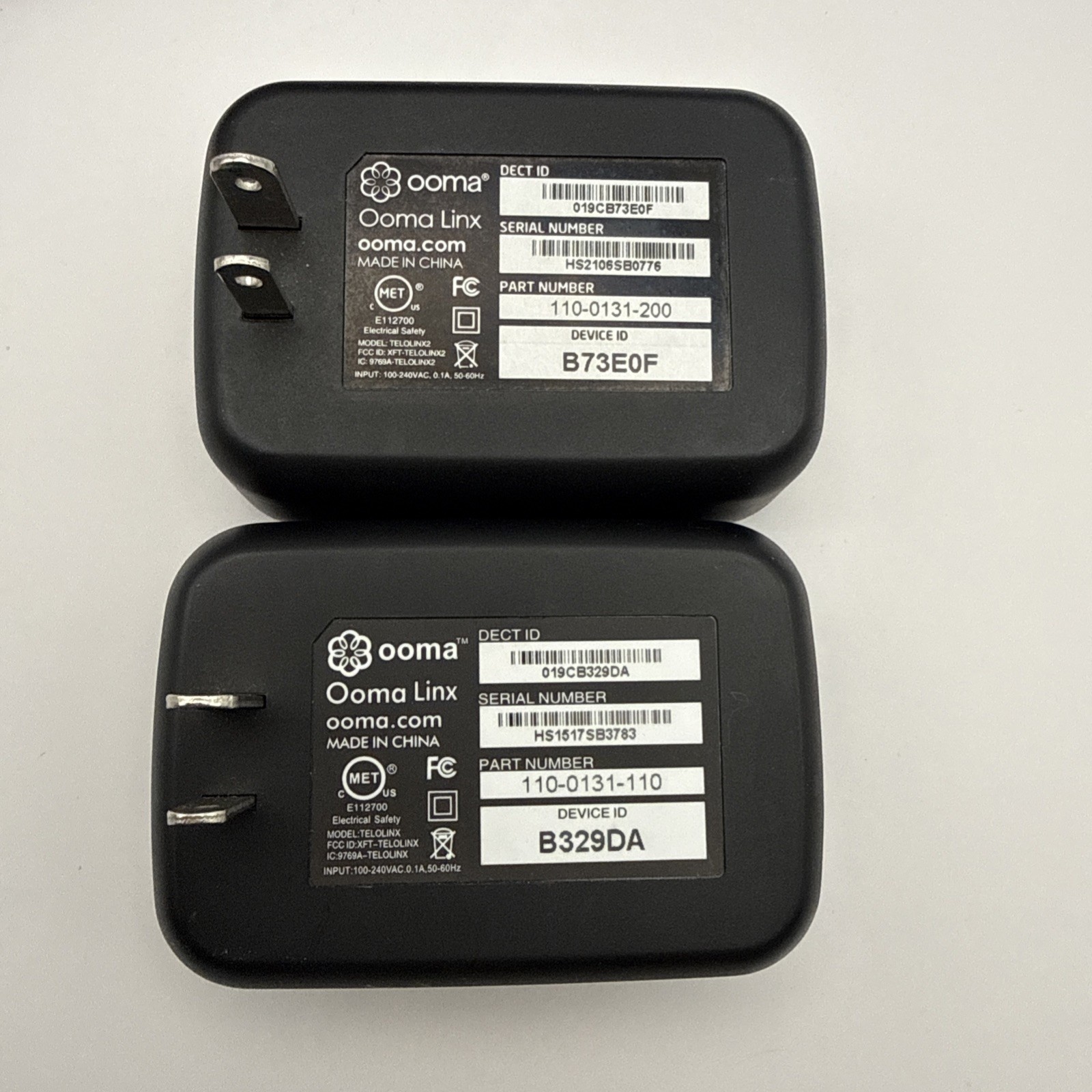 Ooma Telo Air 2 Smart Home Phone Service Base Station USED