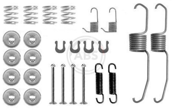 A.B.S.-OE 0637Q-OE Accessory Kit, brake shoes for TOYOTA