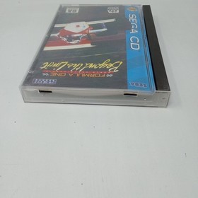 Formula One Beyond The Limit (Sega CD) Disc, Case, Manual, & Registration Card