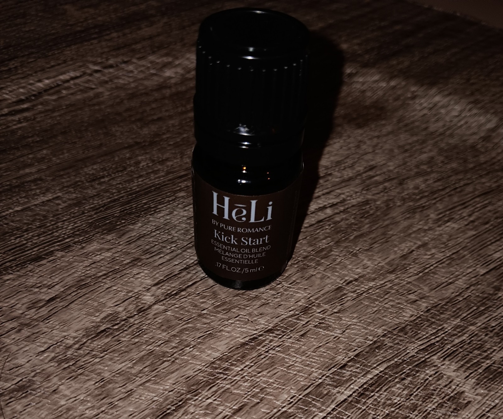 New Sealed Pure Romance HeLi Kick Start Essential Oil Blend with Free Gift