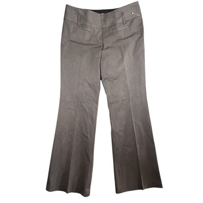 EXPRESS Editor Pants Women's Size 8R Brown Bootcut Dress Trousers