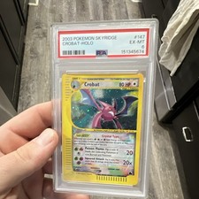 2003 Pokemon TCG Skyridge Crobat Holo #147/144 Crystal Type PSA 6 EN on eBay
