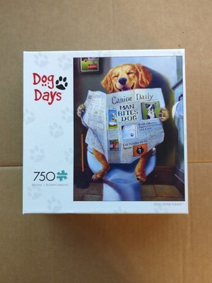 Buffalo Games ''Dog Days'' Dog Gone Funny 750 Piece Jigsaw Puzzle New